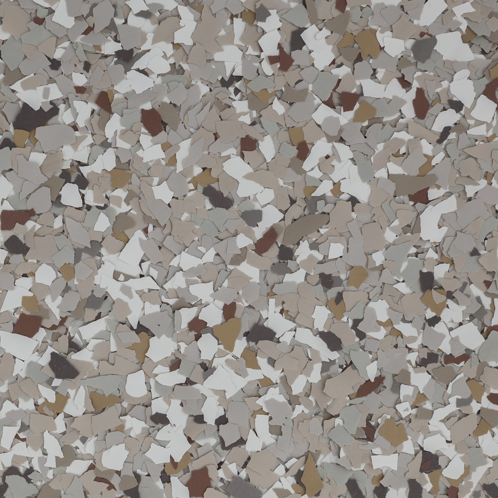 Creekbed floor coating finish