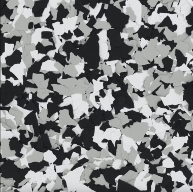 Domino floor coating finish